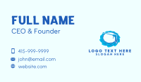 Aqua Water Cleaner Business Card Design