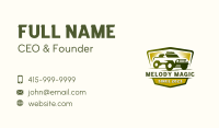 Off Road Vehicle Racing  Business Card
