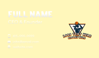 Female Basketball Athlete Business Card