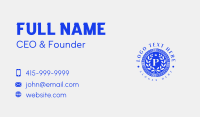 Greek Rho Crown Business Card