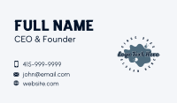 Kid Funfair Wordmark Business Card