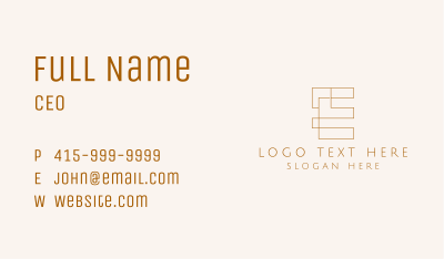 Industrial Construction Engineer  Business Card Image Preview