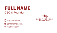 Automotive Truck Movers  Business Card