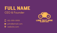 Mini Car Gaming Business Card