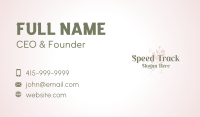 Aromatic Flower Garden Business Card