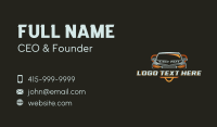 Car Automotive Detailing Business Card