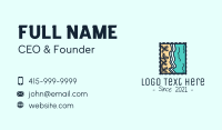 Post Stamp Business Card example 3