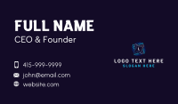 Digital Technology App Business Card