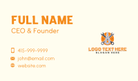 Tradesman Business Card example 4