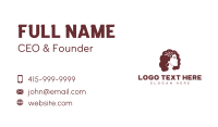 Hair Business Card example 3