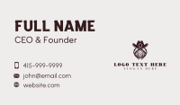 Western Cowgirl Woman Business Card