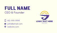 Fish Bowl Food Restaurant Business Card