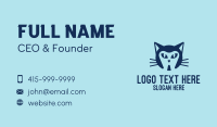 Pet Cat Dentist Business Card Design