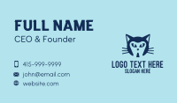 Pet Cat Dentist Business Card