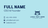 Pet Cat Dentist Business Card