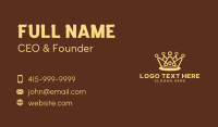 Crown Monarchy Royal Business Card