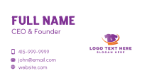 Swoosh Shirt Laundry Business Card