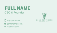 Leaf Vines Pychology Business Card