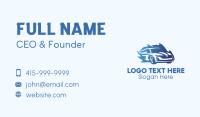 Blue Flame Car Business Card