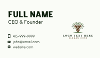 Hands Tree Nature Business Card