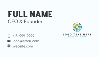 Support Community Cross Faith Business Card