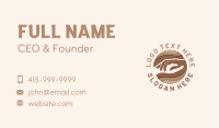 Social Helping Hands Business Card
