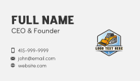 Bulldozer Construction Demolition Business Card