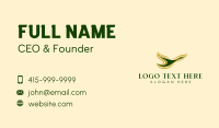 Flying Goose Bird  Business Card Design