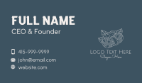 Crochet Knitting Yarn  Business Card Design