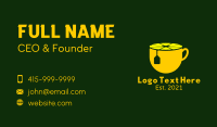 Tea Shop Business Card example 3