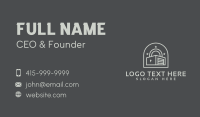 Storage Facility Business Card example 1