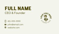 Hat  Male Fashion Model Business Card