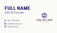 Professional Enterprise Letter S Business Card
