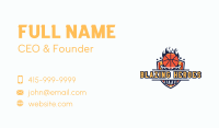 Basketball Net Shield Business Card Image Preview