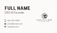 Nature Floral Dove Bird Business Card