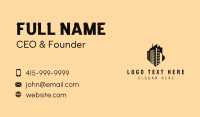 High Rise Office Space Building Business Card Design