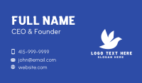 Dove Freedom Bird Business Card Design