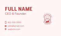 Woman Lingerie Fashion Business Card