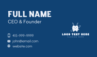 Bunny Ears Tooth Business Card Design