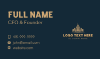 Real Estate Skyscraper Business Card Design