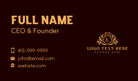 Luxury Royal Ornament  Business Card Design