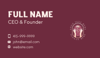 Carnation Business Card example 2