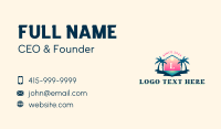 Ocean Beach Travel Business Card