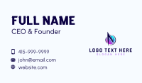 Network Tech Letter N Business Card Design