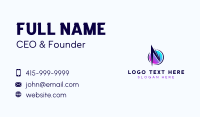 Network Tech Letter N Business Card