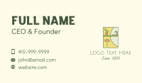 Bench Business Card example 2