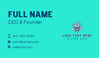 Vape Skull Smoke Business Card