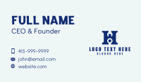Handyman Tools Letter H Business Card