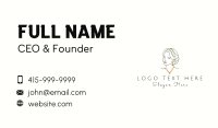 Fashion Lady Jeweler Business Card Design