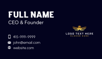 Taxi Business Card example 1